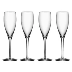 Orrefors More Champagne Glas 4-pack