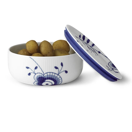 Royal Copenhagen Blue Fluted Mega Voorraadpot 6 Royal Copenhagen Blue Fluted Mega Voorraadpot - Afbeelding 4