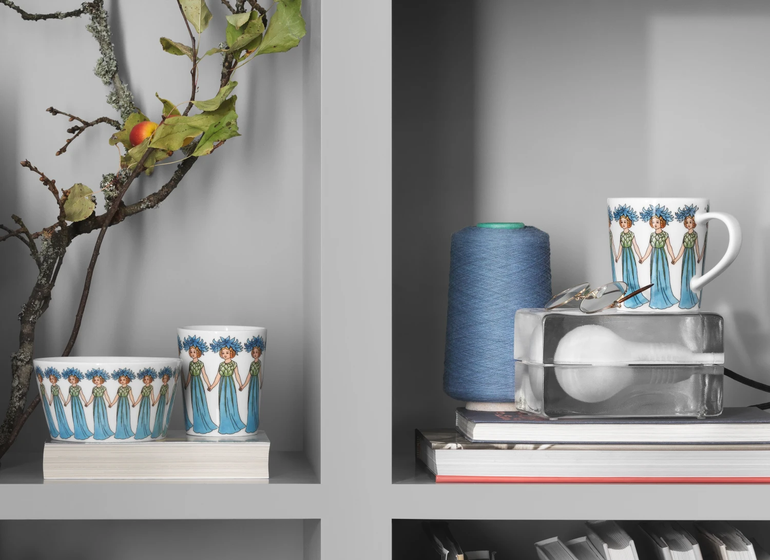 Design House Stockholm Blåklint Schaal 5 Design House Stockholm Blåklint Schaal - Afbeelding 3