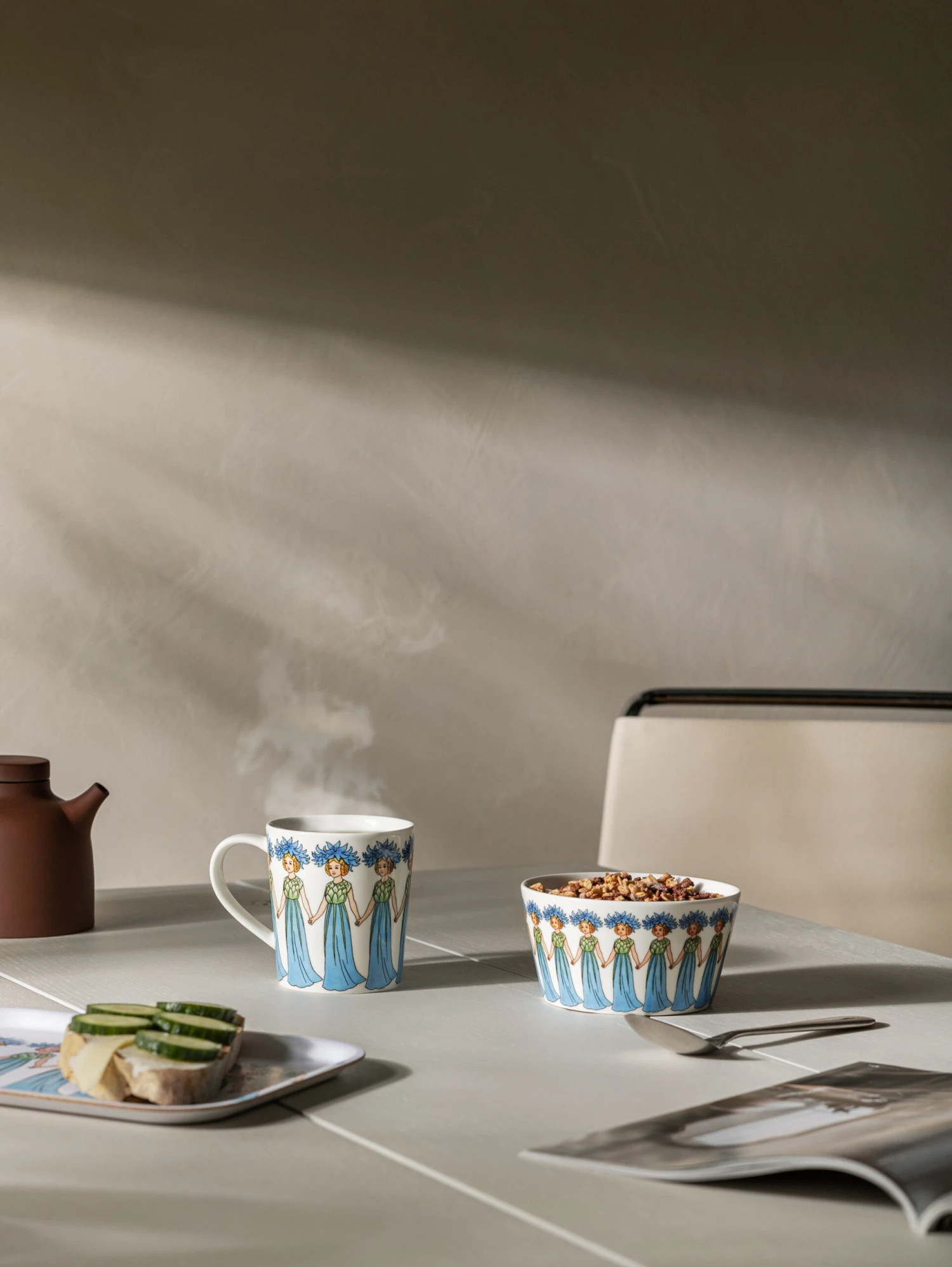 Design House Stockholm Blåklint Schaal 6 Design House Stockholm Blåklint Schaal - Afbeelding 4