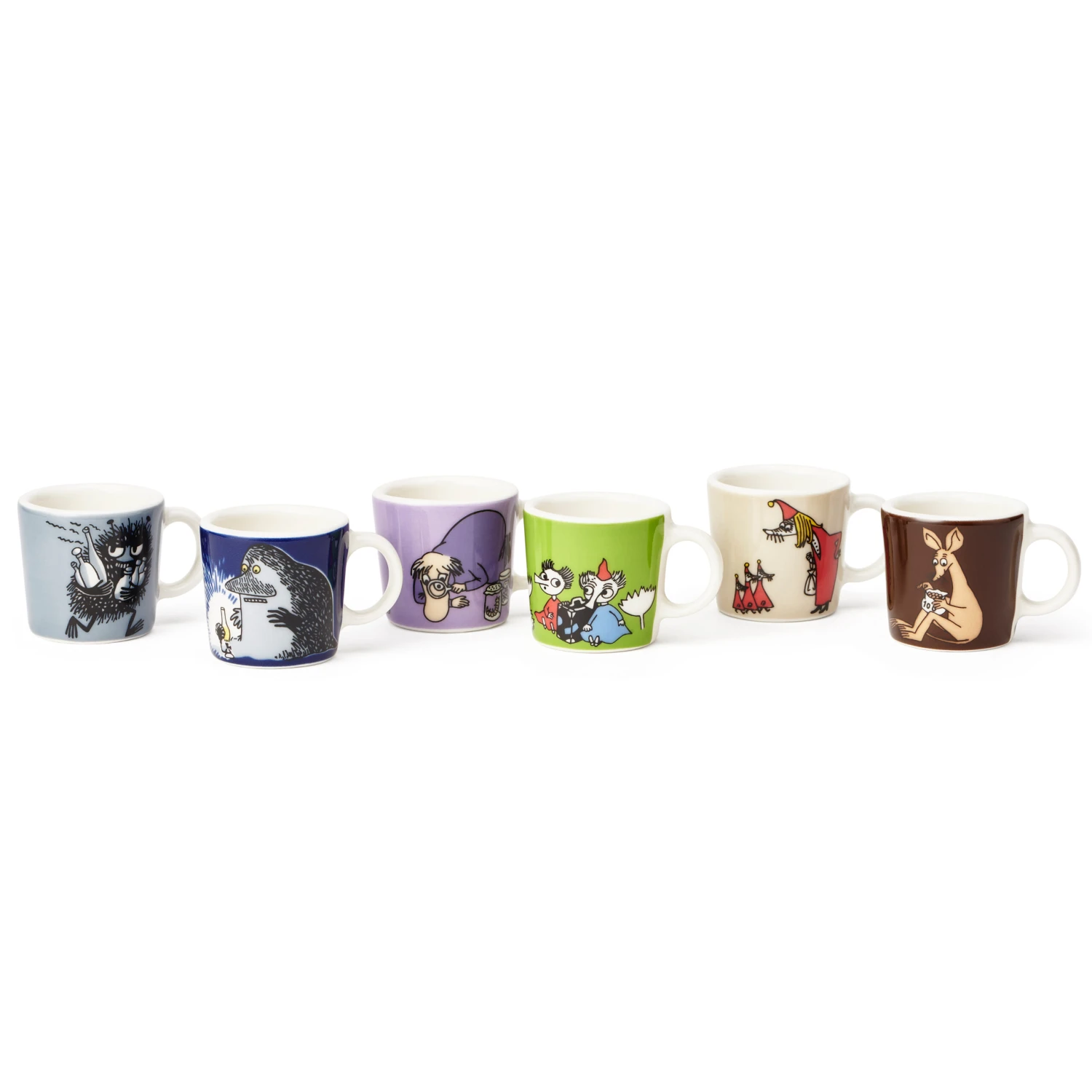 Arabia Moomin Minimokken 6-pack Andra Classic 3 Arabia Moomin Minimokken 6-pack Andra Classic
