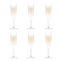 Bodum Oktett Champagneglazen 6-pack