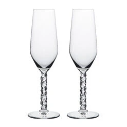 Orrefors Carat Champagneglas 24 Cl 2-pack