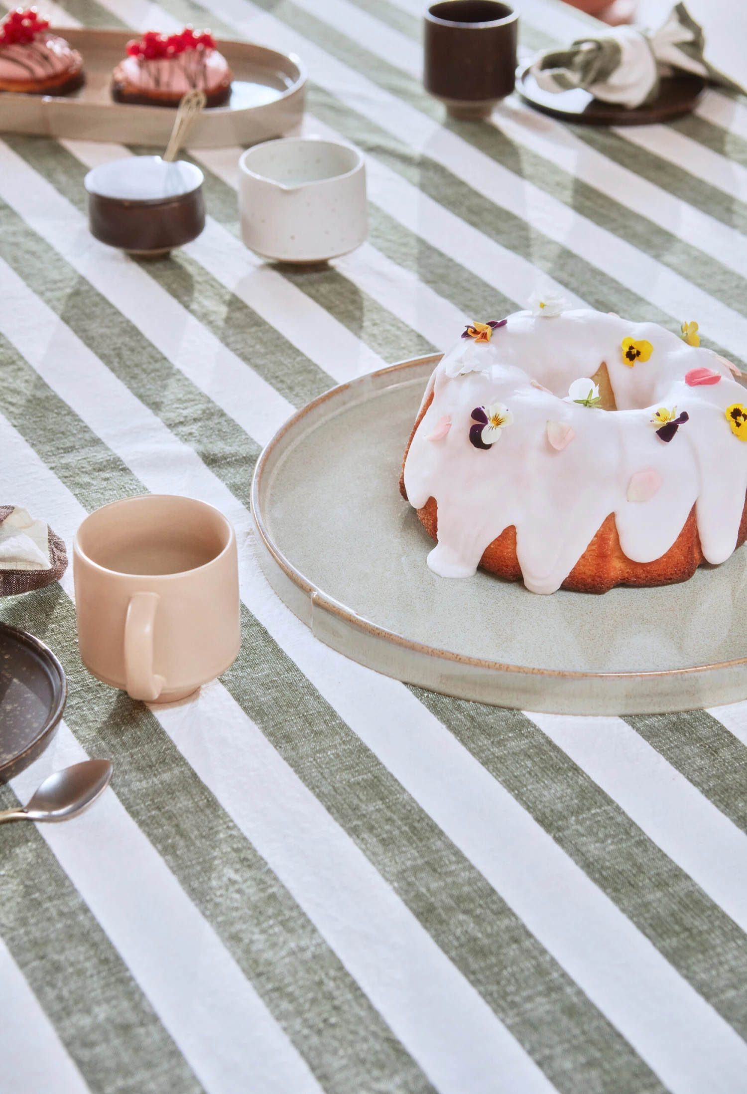 OYOY Striped Tafelkleed 140x200 Cm 4 OYOY Striped Tafelkleed 140x200 Cm - Afbeelding 2