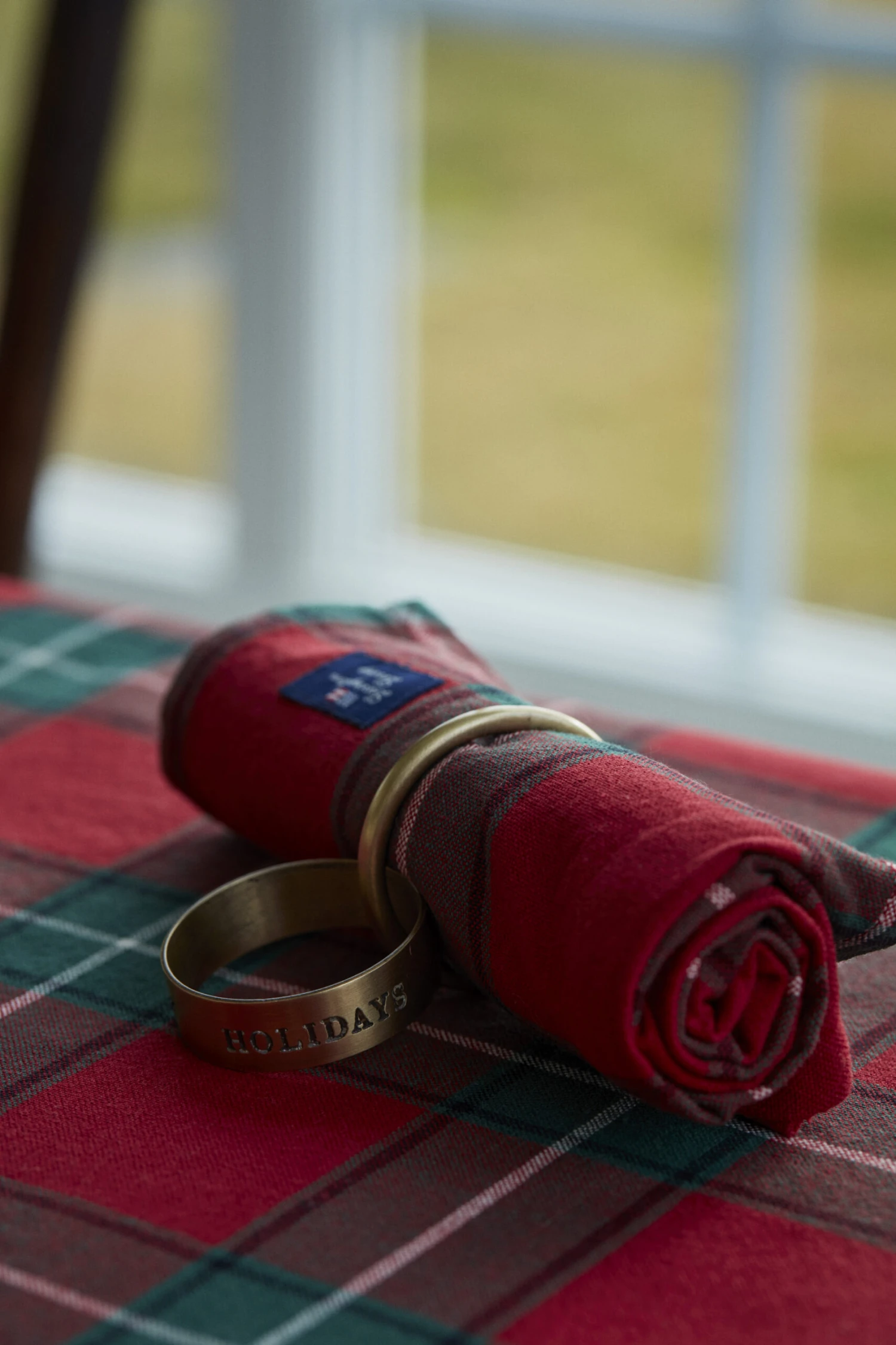 Lexington Happy Holidays Brass Servetring Ø4 Cm 5 Lexington Happy Holidays Brass Servetring Ø4 Cm - Afbeelding 3