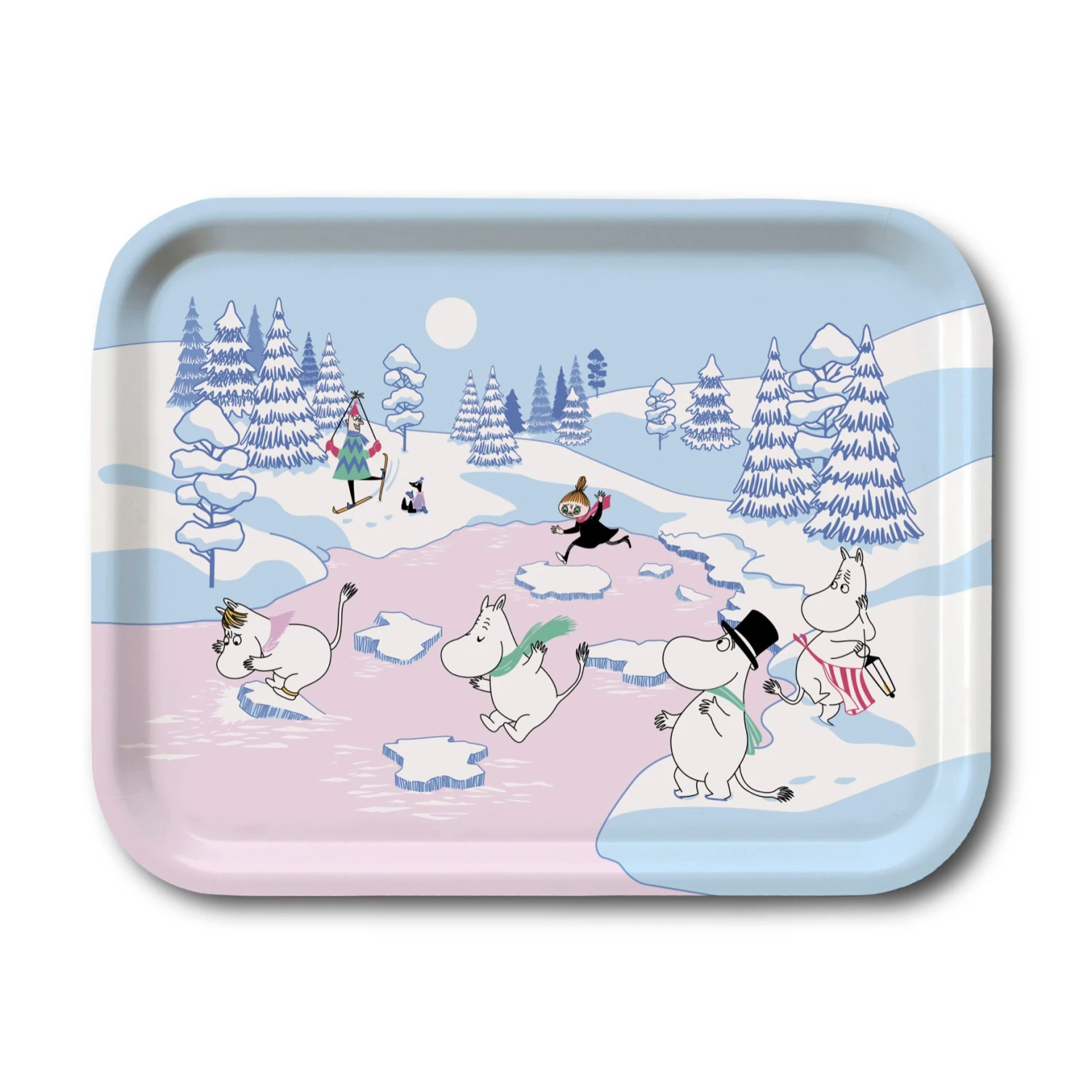 Moomin Dienblad Winter 2022 20x27 Cm 3 Moomin Dienblad Winter 2022 20x27 Cm