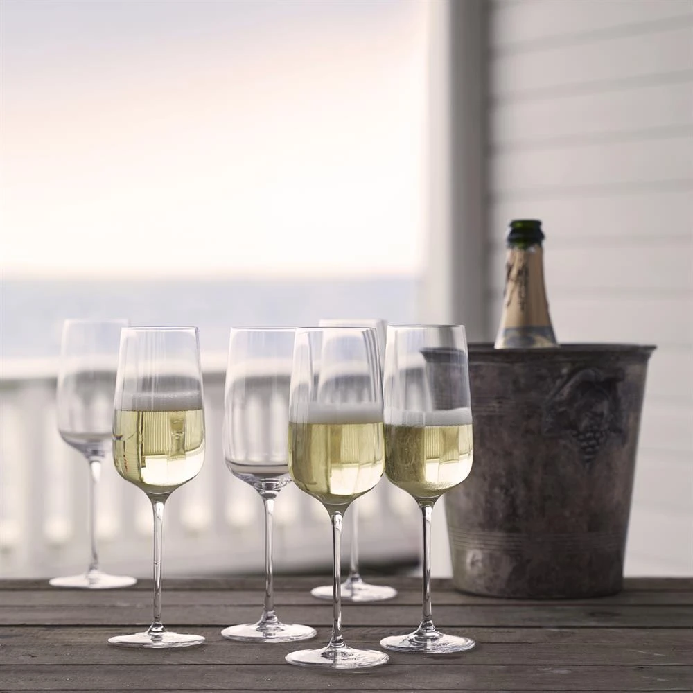 Holmegaard Bouquet Champagneglas 6-pack 5 Holmegaard Bouquet Champagneglas 6-pack - Afbeelding 3